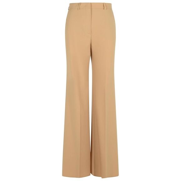 Sportmax 'Oxalis' Beige Virgin Wool Pants Women